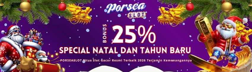 BONUS NATAL DAN TAHUN BARU 25%